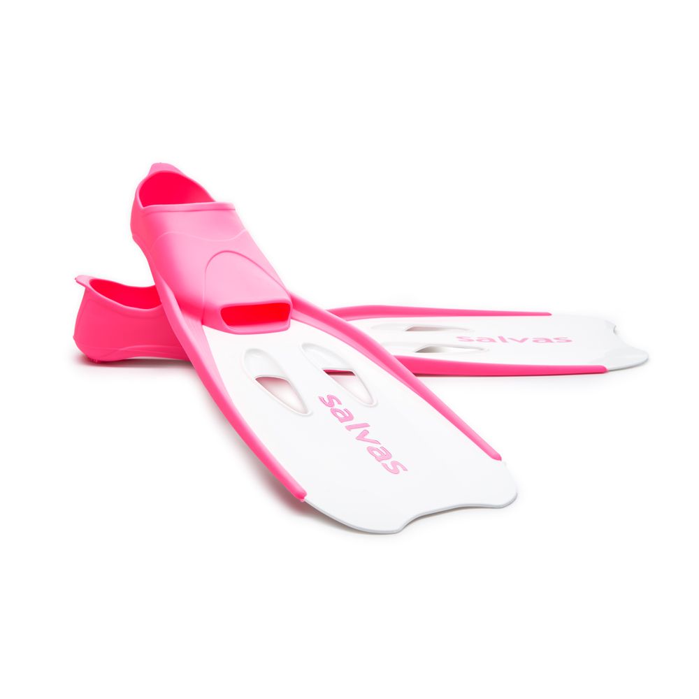 Ласты для плав. Salvas Cancun Fin, BA12531WFSTS,TPR и Technoflex,р.31-33, розовый