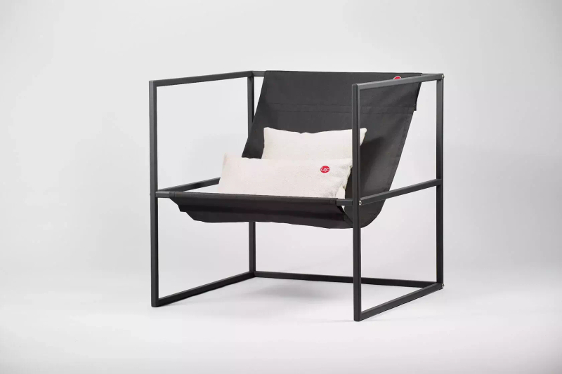 Уличное кресло TESS Outdoor Chair grey / anthracite textile (Up!Flame)