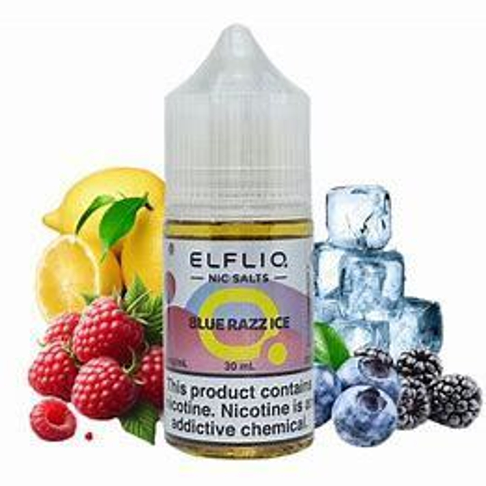ELFLIQ - Blue Razz Ice (5% nic, 30ml)