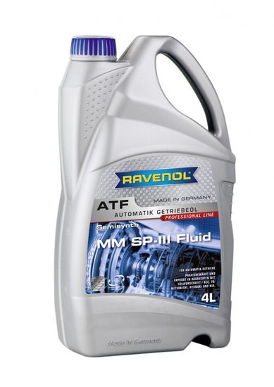 RAVENOL ATF MM SP-III Fluid масло для АКПП 4 Литра
