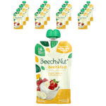 Beech-Nut, завтрак, для детей от 12 месяцев, йогурт с бананом и ягодами, 12 паучей по 99 г (3,5 унции)