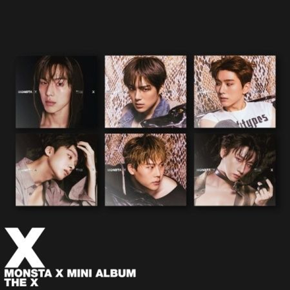 Альбом MONSTA X - THE X 13th Mini Album DIGIPACK LIMITED RANDOM Version