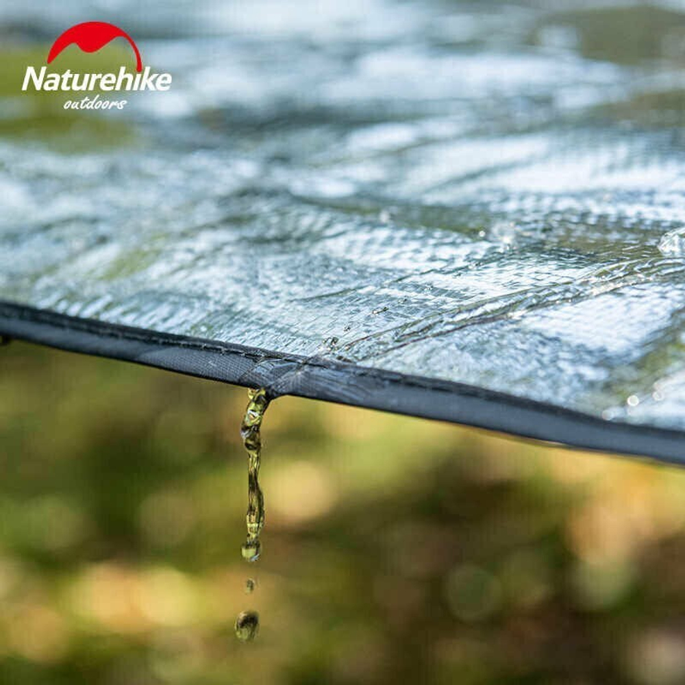 Коврик туристический Naturehike NH20FCD03 многофункциональный влагозащитный из алюминиевой фольги PE M 160*200, 6927595746776