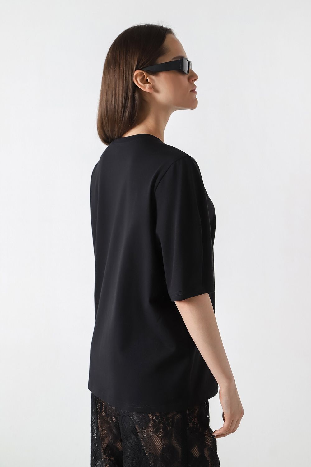 Фуфайка (футболка) женская Гретта-2 Виотекс ЧЁРНЫЙ