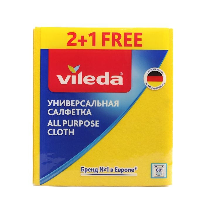 Салфетка VILEDA универсальная 2+1шт.