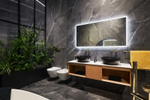 Полотенцедержатель Gessi Anello, настенный, 600 мм, цвет Brass Brushed PVD