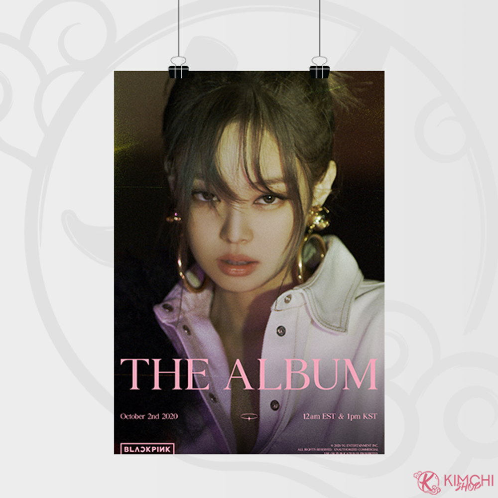 Постер А4 - BLACKPINK - The Album