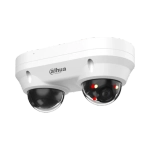 2х IP-камера видеонаблюдения уличная купольная с ИИ Dahua DH-IPC-HDBW2449FP-AS-E2-IL-0280B