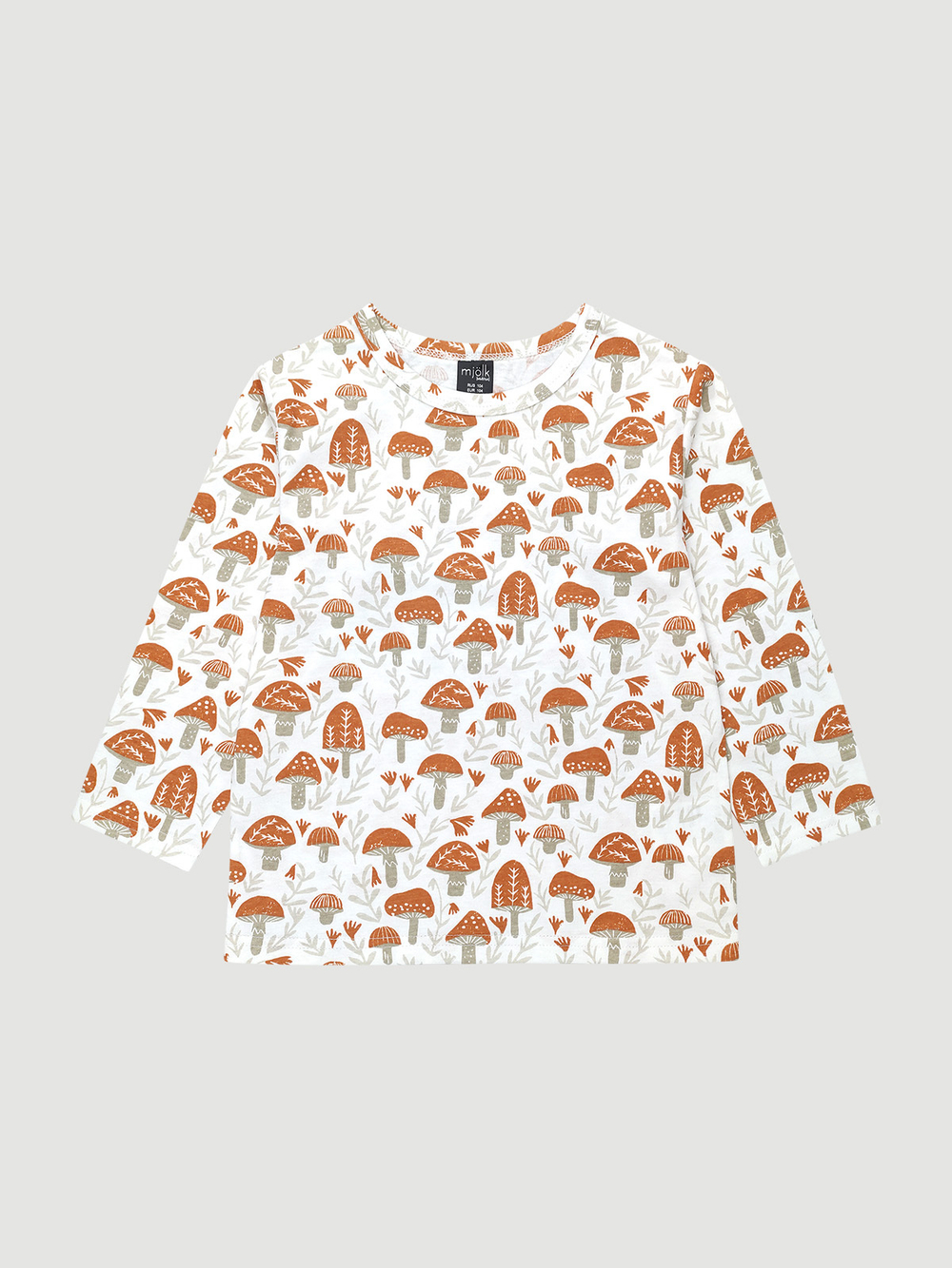 Лонгслив оверсайз Mjölk Mushrooms