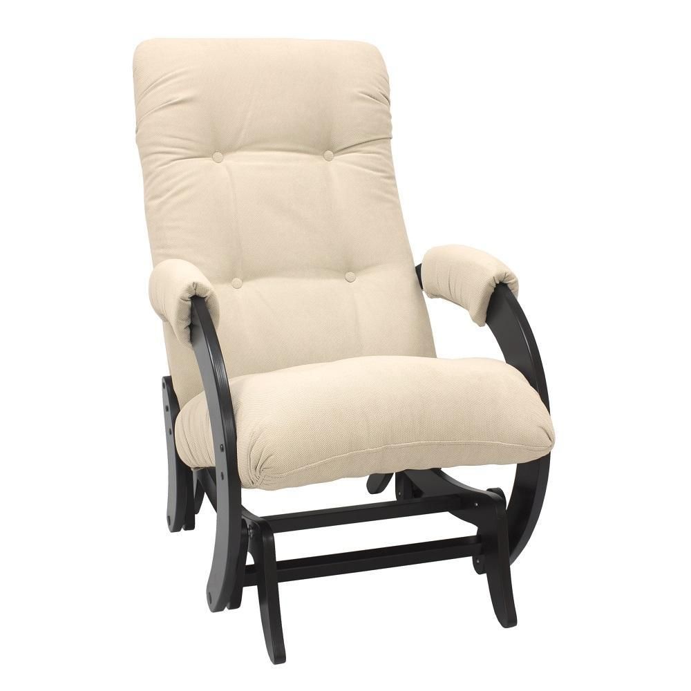 Кресло-глайдер МИ Модель 68, венге, ткань Verona vanilla