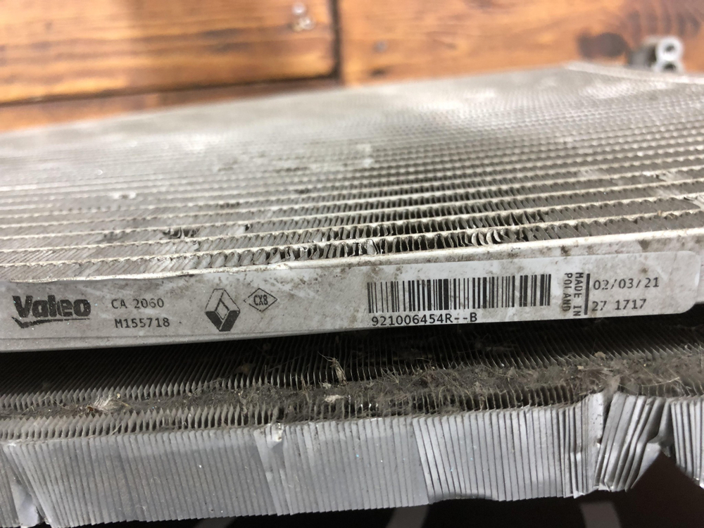 Кассета радиаторов Logan 2 Sandero 2 Kaptur Duster БУ Оригинал 214106179R