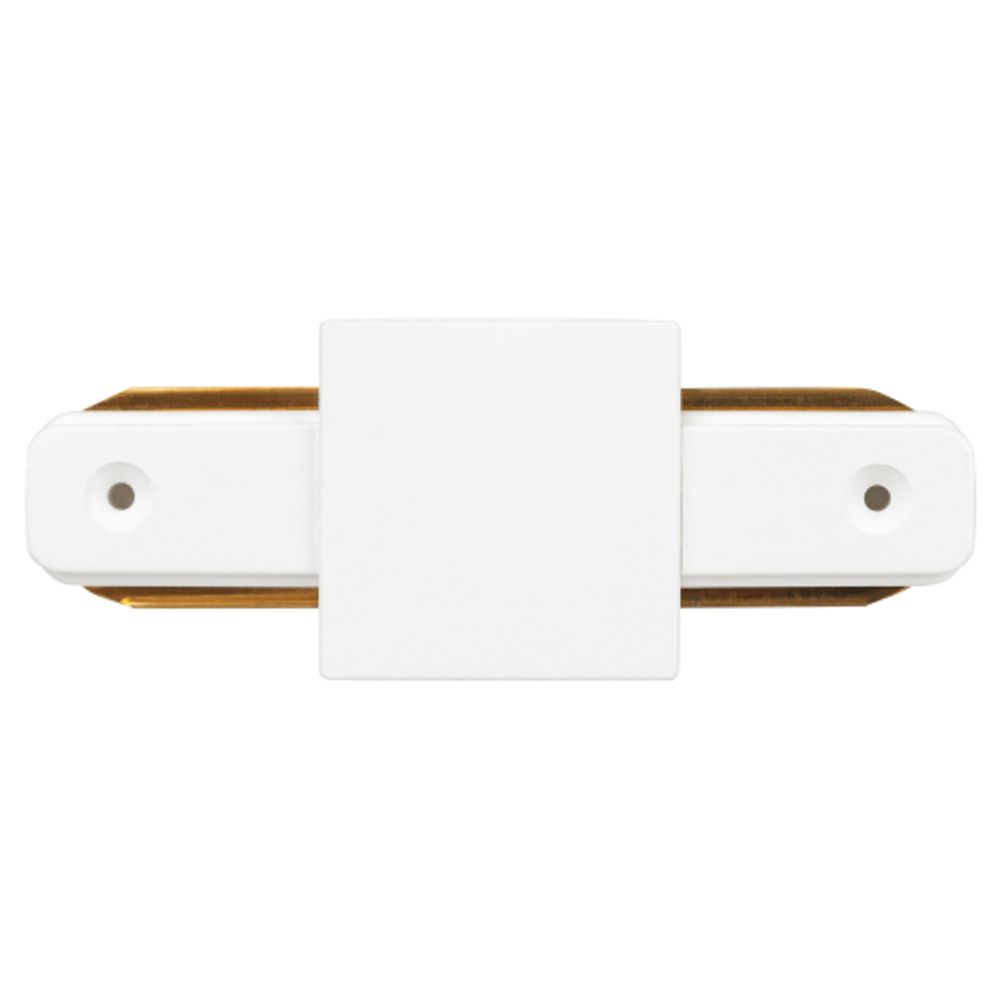 Коннектор питания ЭРА TR7-C 2W I WH для однофазного шинопровода прямой белый