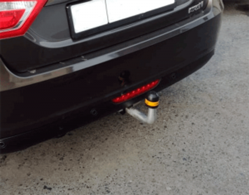 Фаркоп с эл-кой Smart для Lada Vesta 2016-2022 (вкл. версию Cross) (оцинкованный шар)(паспорт и сертификат в комплекте) 92104-A.Motodor