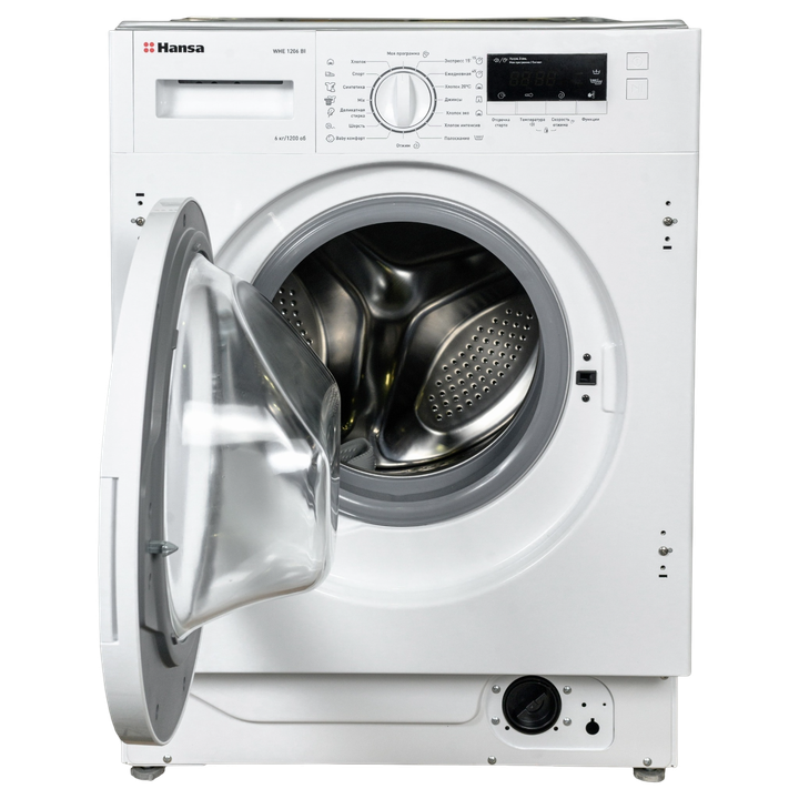 Встраиваемая стиральная машина Hansa WHE1206BI