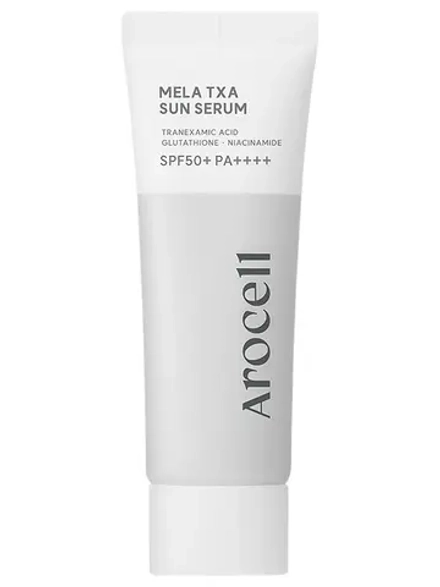 Arocell Солнцезащитная сыворотка с транексамовой кислотой, мелатонином и глутатионом SPF50 Mela TXA Sun Serum 40 мл