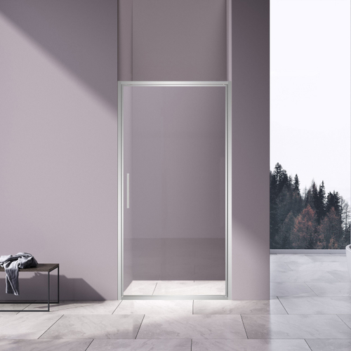 Душевая дверь Slim 8mm VDP-4SL900CL, хром, стекло прозрачное