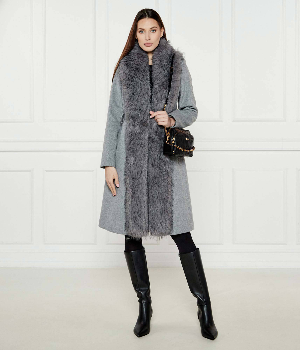 Пальто 2в1 VALERIE Marciano Guess - серый(4BGL09 9957Z)