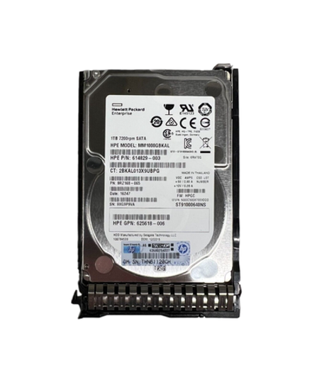 Жесткий диск серверный HP 1 ТБ  6G SATA 7.2K rpm SFF 2.5-inch for gen8/gen9/gen10 655710-B21 HDD  656108-001 832510-001
