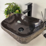 Раковина из речного камня RS-65065 44*33*15 0861