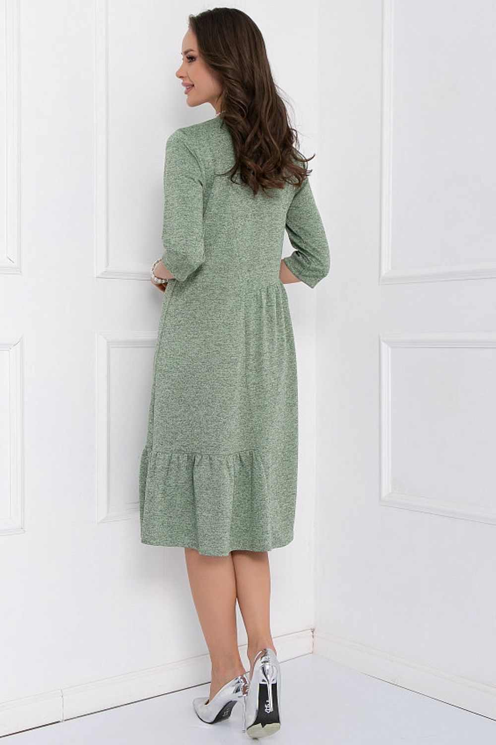 ПЛАТЬЕ КАМПАНО (МИНТ ЛЮРЕ) Bellovera (Акция)