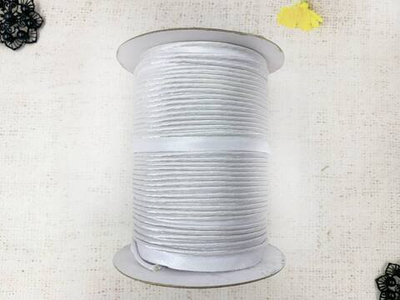 Кант атласный, ш. 1,3 см/кант 3 мм, белый