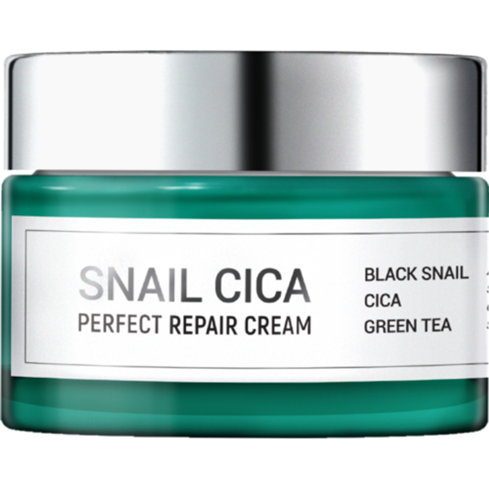 Esthetic House Крем для лица с муцином улитки и центеллы - Snail cica perfect repair cream, 50мл