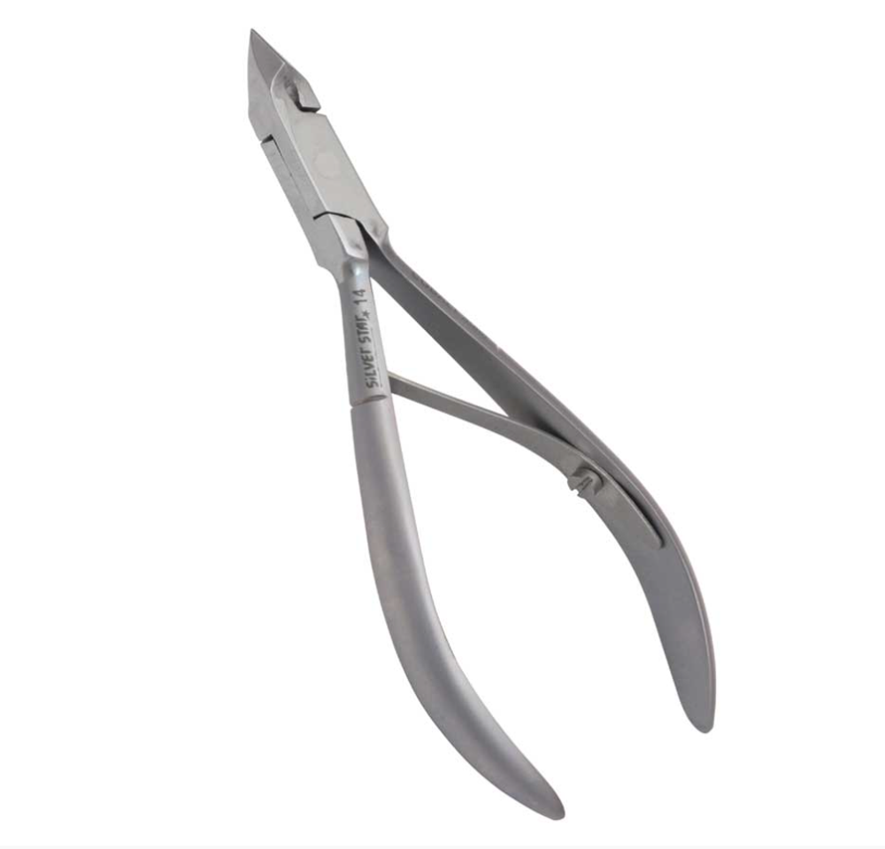 Кусачки маникюрные для кожи Кобальт 14 матовый