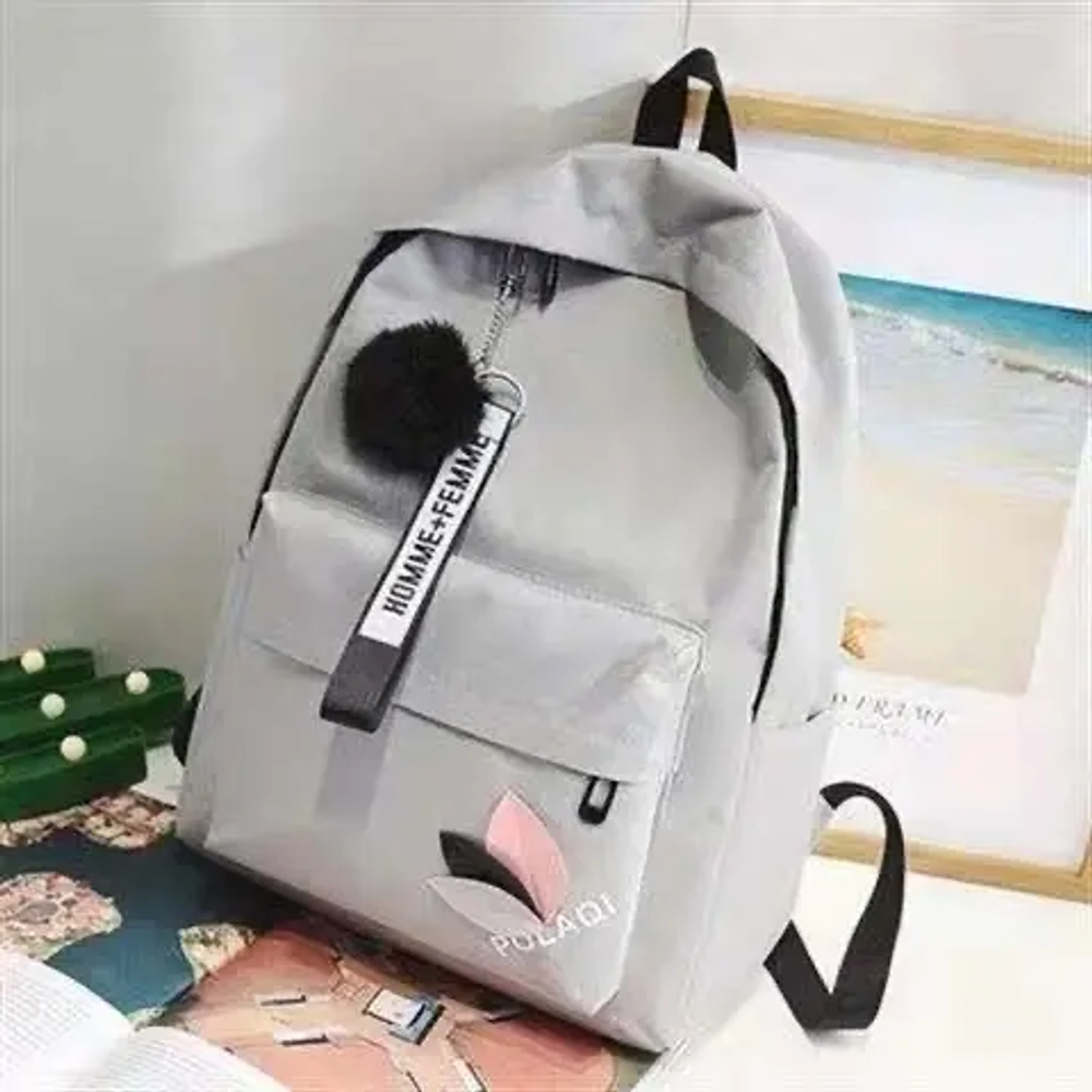 Рюкзак женский «COOL PEOPLE», цвет серый, 35*25*10см