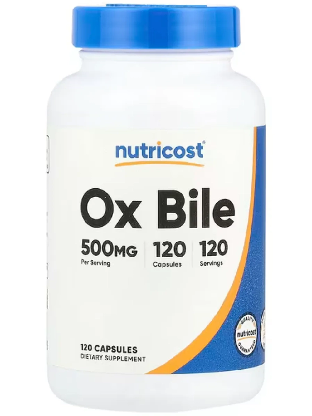 Бычья желчь 500 мг 120 капсул