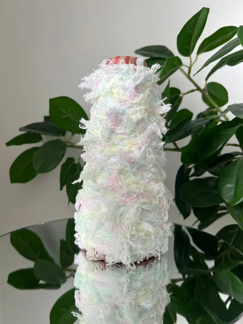 Пряжа Единорог UNICORN мультиколор с шишибриками 50 g