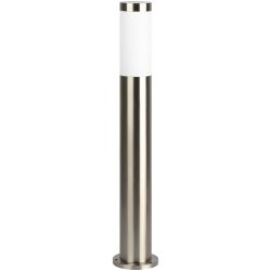 Светильник уличный напольный ЭРА «Беллона» GBF-103-1-SL-0650 230В Е27 IP54 серебро с розеткой | Садово-парковые светильники