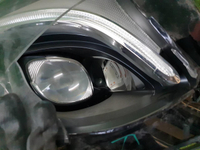 Битая Фара правая Mercedes GLC x253 (2015-2019) LED