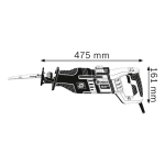 Bosch GSA 1300 PCE Professional пила сабельная 060164E200