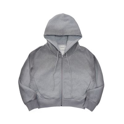 Худи женский Nothomme Monterest vintage washed irregular tie-dye fleece-lined split hoodie