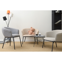 Кресло Berg Paal серое