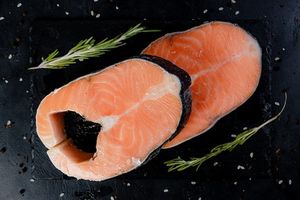 СТЕЙК ИЗ СЕМГИ П/Ф 300гр вакуум