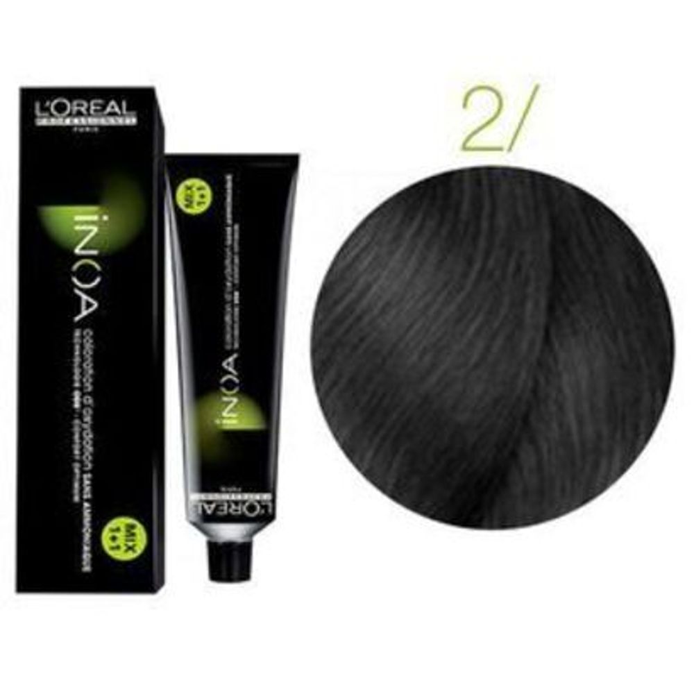 L&#39;Oreal Professionnel Inoa 2.  очень темный шатен 60мл