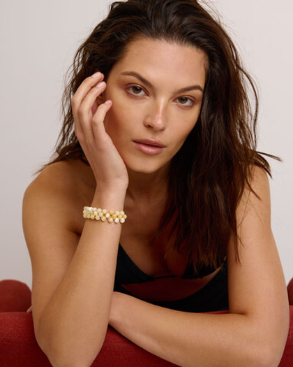 FENECHKA из жёлтого кальцита