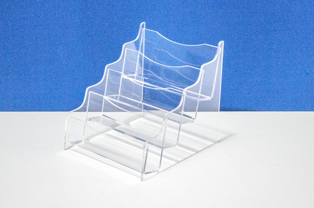 Подставка для визиток 4-х ярусная