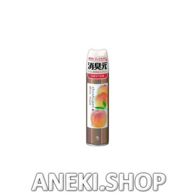 Освежитель аэрозоль для туалета с ароматом персика 280 мл White Peach Shoshugen