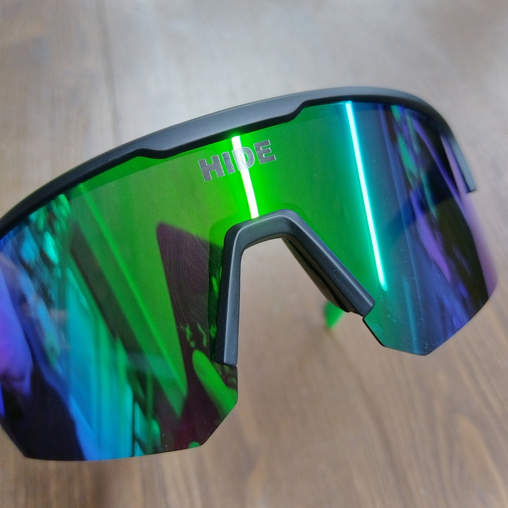 Очки HIDE Links, Black/Green GH24-07