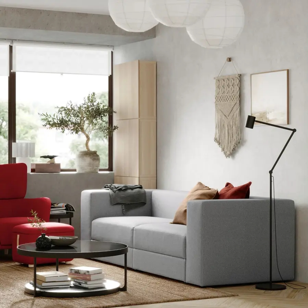 3-местный диван - iKEA JÄTTEBO/JATTEBO, 71x95x240см, ЯТТЕБО ИКЕА