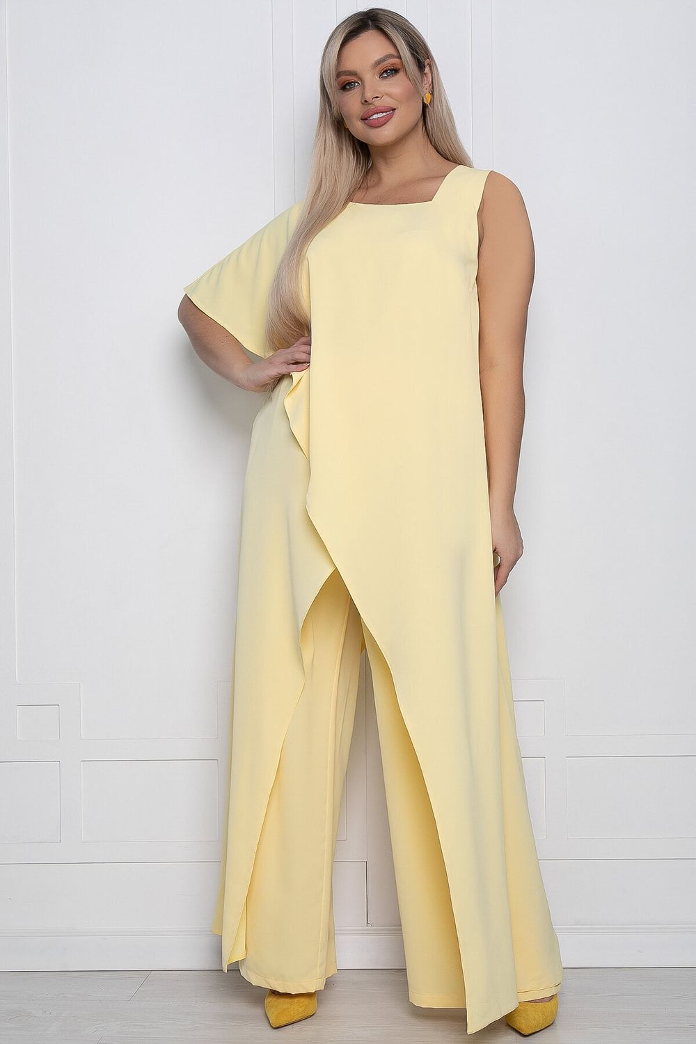 Костюм Вечер в Сан-Ремо желтый К10137 LT Collection (Акция)