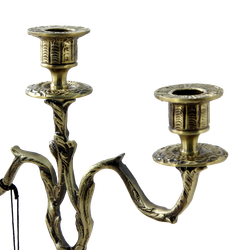 Bello De Bronze Каминные часы с канделябрами "Осень", "антик"