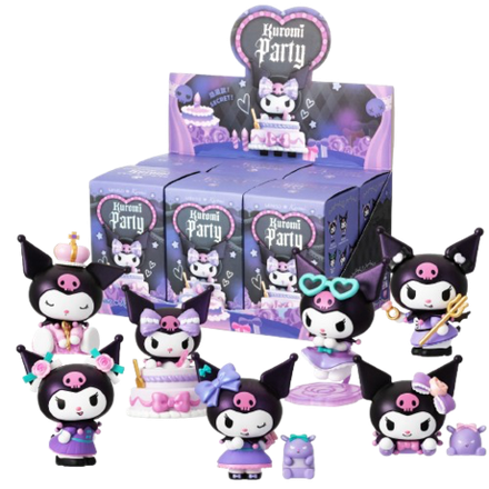 Рандомная фигурка Blind Box Kuromi Party Series Kuromi