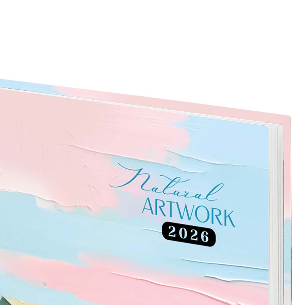 Ежедневник датированный 2026 145х215 мм А5 STAFF ламинированная обложка "Живопись" (117329)