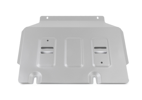 Защита картера Rival для Great Wall Poer King Kong МКПП 4WD 2023-н.в./Haval H5 III поколение АКПП 4WD 2024-н.в., рынок РФ, алюминий 3 мм, с крепежом, штампованная, 333.2027.1