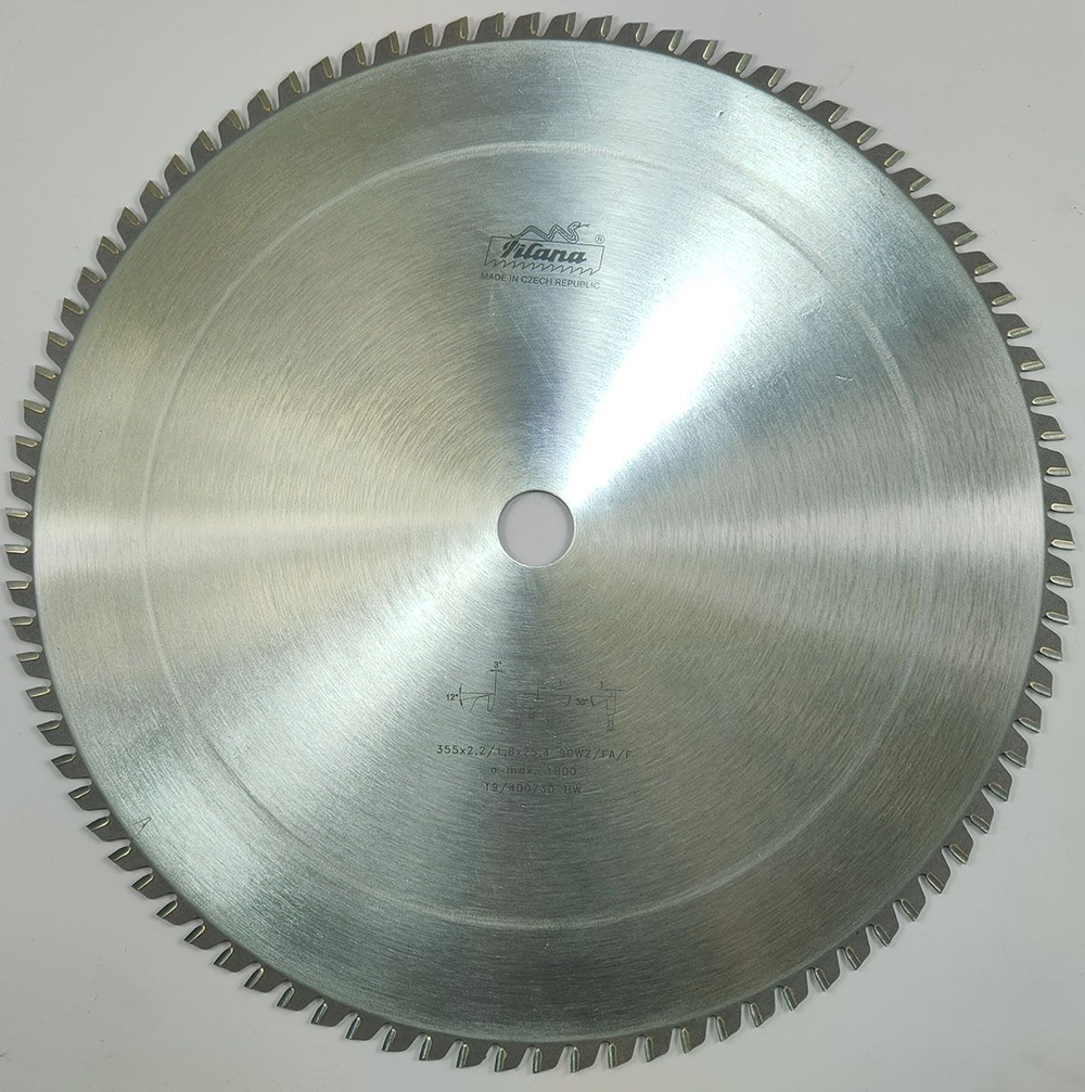 Пила дисковая TCT "Pilana" 355x2.2/1.8x25.4 z90 64 WZ/FA/F