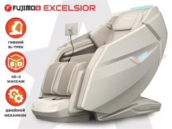 Массажное кресло FUJIMO EXCELSIOR Бежевый, Шампань, Коричневый