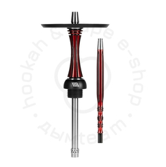 Alpha Hookah Model X –  REVERSE (BOX) Red Black